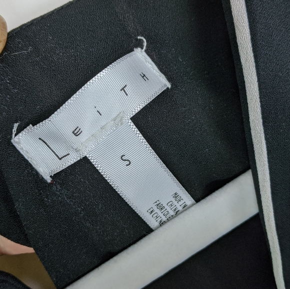 Leith Striped Tie Waist Wide Leg Cropped Jumpsuit - Picture 13 of 13